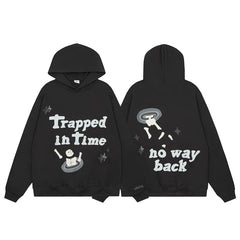 Broken Planet niche fashion brand men's and women's high street hip-hop sports casual pure cotton hoodie pants set FOG (9)