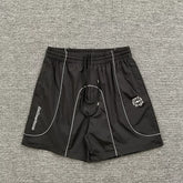 Broken Planet Reflective Piping Nylon Shorts - 3 Colors Available