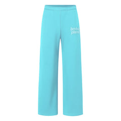 Broken Planet American High Street Trendy Brand with Velvet Sanitary Pants for Autumn and Winter Sports and Leisure, Loose Straight Leg Pants, Fog (12)