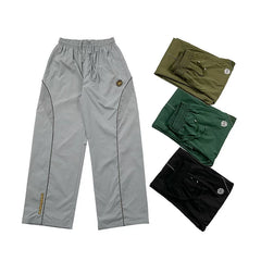 Broken Planet Pants American High Street Trendy Brand Letter Logo Embroidered Loose Woven Straight Pants