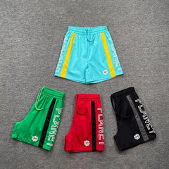 Broken Planet: Trendy, Fashionable, Casual, Summer, Color blocked Embroidered Logo, Loose, Quick drying Beach Shorts for Men