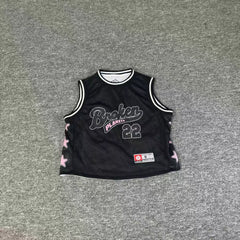 Broken Planet Street Style Summer Sports Mesh Breathable Basketball Double sided Sleeveless Tank Top Sweatshirt