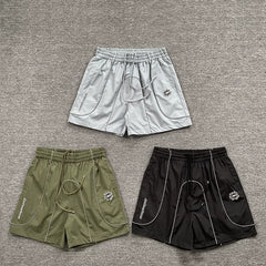 Broken Planet High Street Sports and Leisure Summer Woven Speed Drying Training Beach Drawstring Shorts for Men