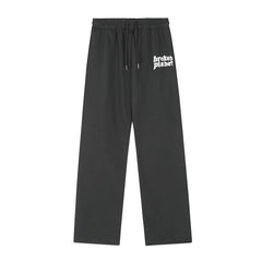 Broken Planet niche fashion brand men's and women's high street hip-hop sports casual pure cotton hoodie pants set FOG (11)