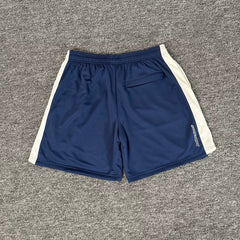 Broken Planet American High Street Trendy Brand Summer Sports and Leisure Color Contrasting Mesh Breathable Drawstring Shorts for Men