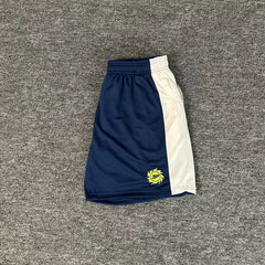 Broken Planet American High Street Trendy Brand Summer Sports and Leisure Color Contrasting Mesh Breathable Drawstring Shorts for Men