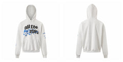 Broken planet hoodie, trendy high street, autumn and winter casual foam printed fleece couple hooded sweatshirt (34)