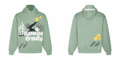 Broken planet hoodie, trendy high street, autumn and winter casual foam printed fleece couple hooded sweatshirt (30)