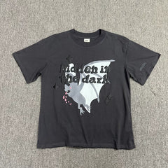 Broken Planet niche trendy brand American high street couple fun foam printed pure cotton short sleeved T-shirt (8)