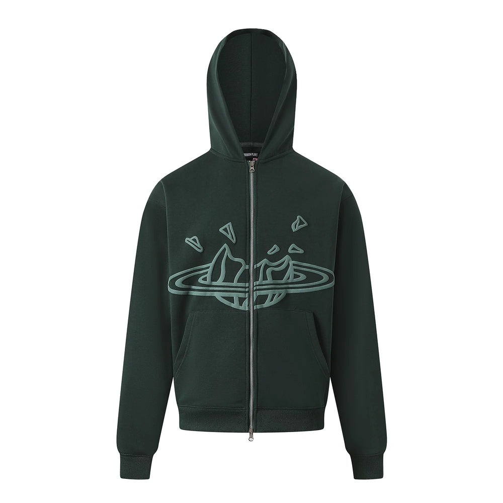 Broken Planet American High Street Trendy Brand Autumn/Winter Sports and Leisure Loose Velvet Cardigan Hoodie Fog (6)
