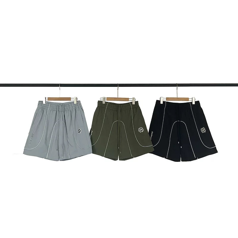 Broken Planet High Street Sports and Leisure Summer Woven Speed Drying Training Beach Drawstring Shorts for Men