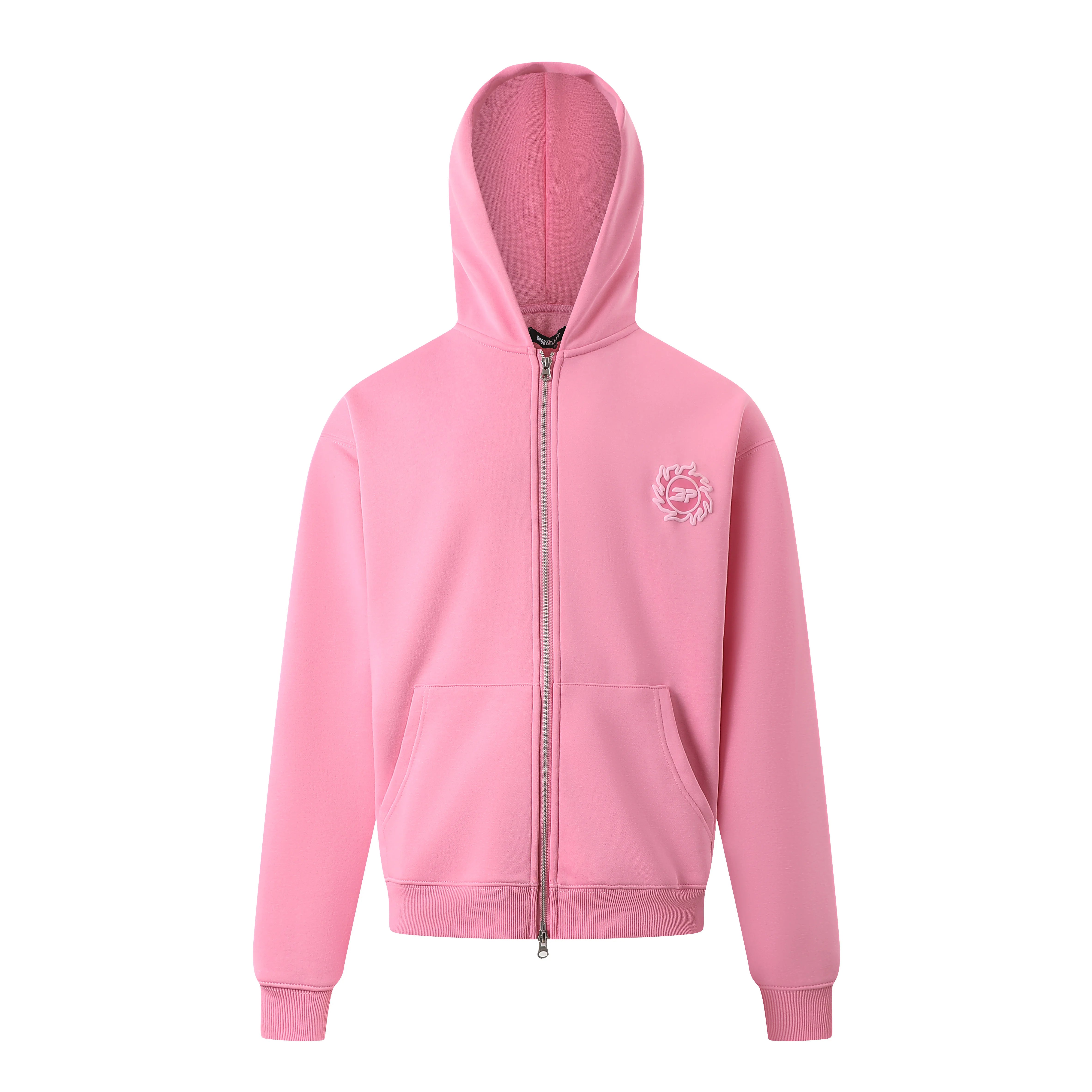 Broken Planet American High Street Trendy Brand Autumn/Winter Sports and Leisure Loose Velvet Cardigan Hoodie Fog (7)