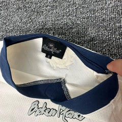 Broken Planet American high street fashion brand summer sports contrasting mesh breathable jersey V-neck short sleeved T-shirt
