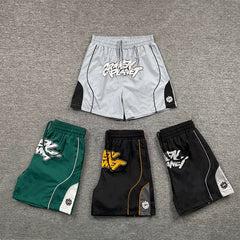 Broken Planet American high street trendy brand retro contrasting color casual woven nylon quick drying beach shorts summer