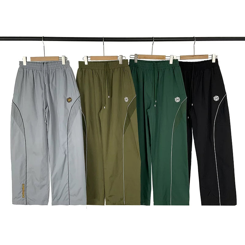 Broken Planet Pants American High Street Trendy Brand Letter Logo Embroidered Loose Woven Straight Pants