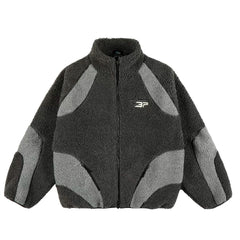 Broken Planet Sherpa Fleece Zip Jacket with Back Bag - 2 Colors Available