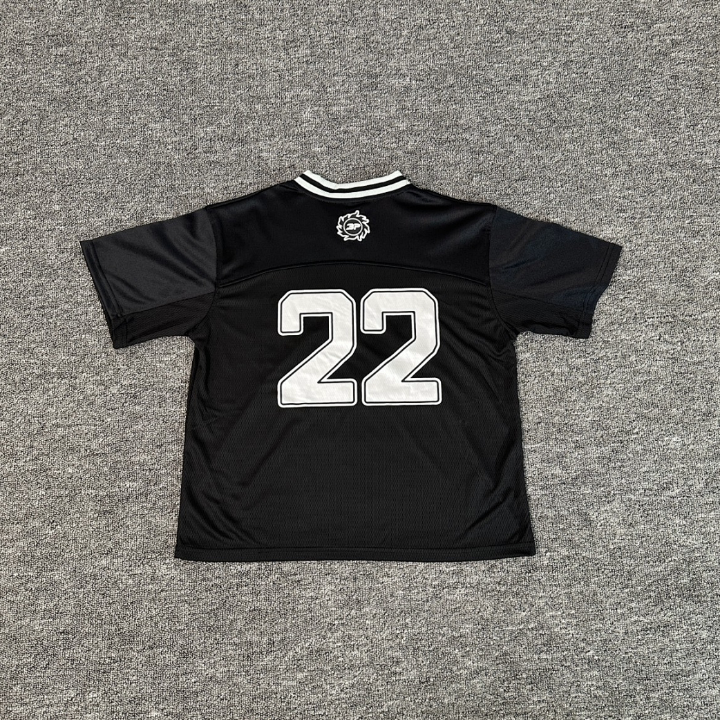 Broken Planet American High Street Trendy Brand Summer Sports and Leisure V-neck Shirt Breathable Mesh Short Sleeve T-shirt