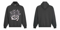 Broken planet hoodie, trendy high street, autumn and winter casual foam printed fleece couple hooded sweatshirt (9)