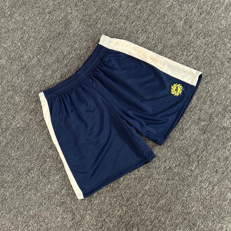 Broken Planet American High Street Trendy Brand Summer Sports and Leisure Color Contrasting Mesh Breathable Drawstring Shorts for Men