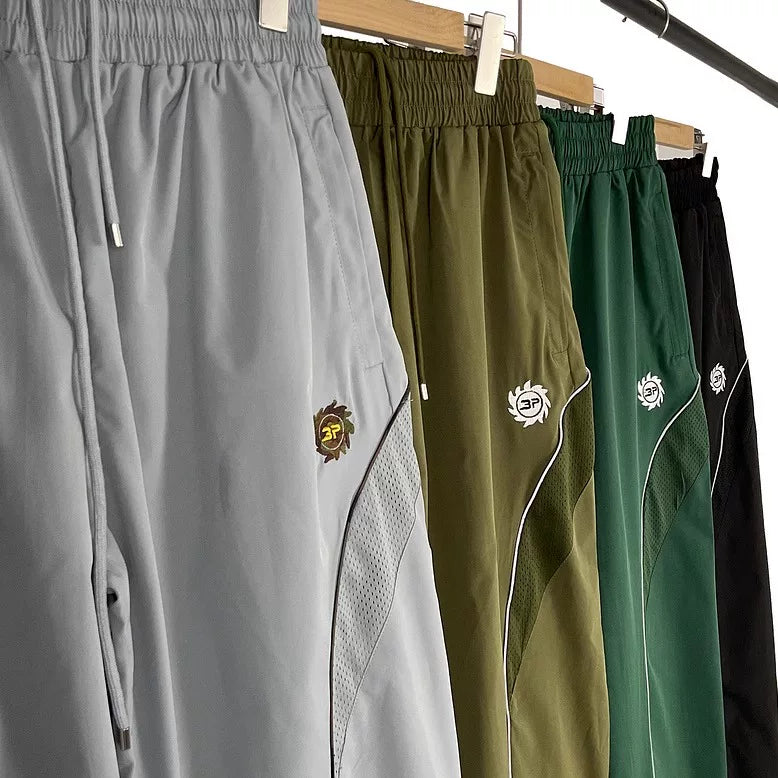 Broken Planet Pants American High Street Trendy Brand Letter Logo Embroidered Loose Woven Straight Pants