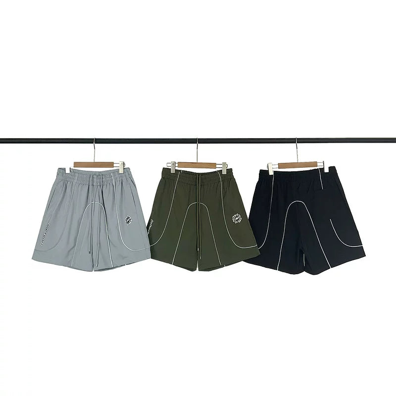 Broken Planet High Street Sports and Leisure Summer Woven Speed Drying Training Beach Drawstring Shorts for Men
