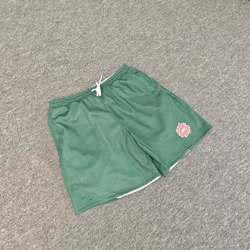 Broken Planet Street Style Summer Sports and Leisure Mesh Breathable Double Sided Drawstring Shorts for Men and Women
