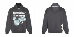 Broken planet hoodie, trendy high street, autumn and winter casual foam printed fleece couple hooded sweatshirt (10)
