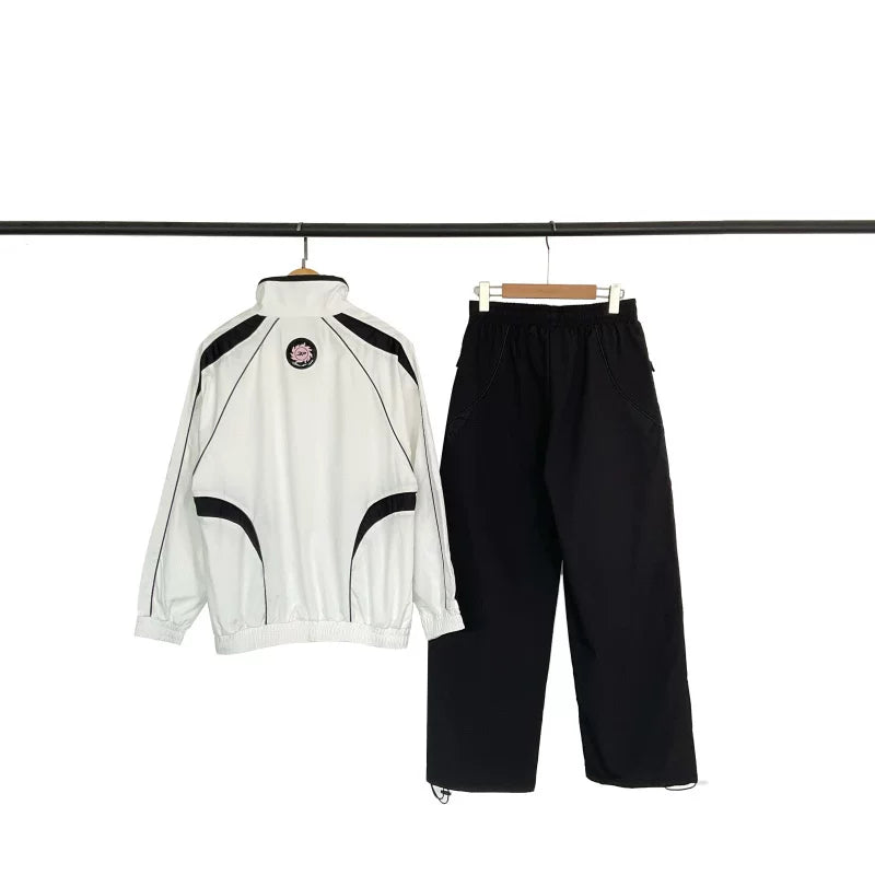 Broken Planet American High Street Trendy Brand Spring and Autumn Sports Leisure Embroidery Woven Windbreaker Coat Long Pants Men