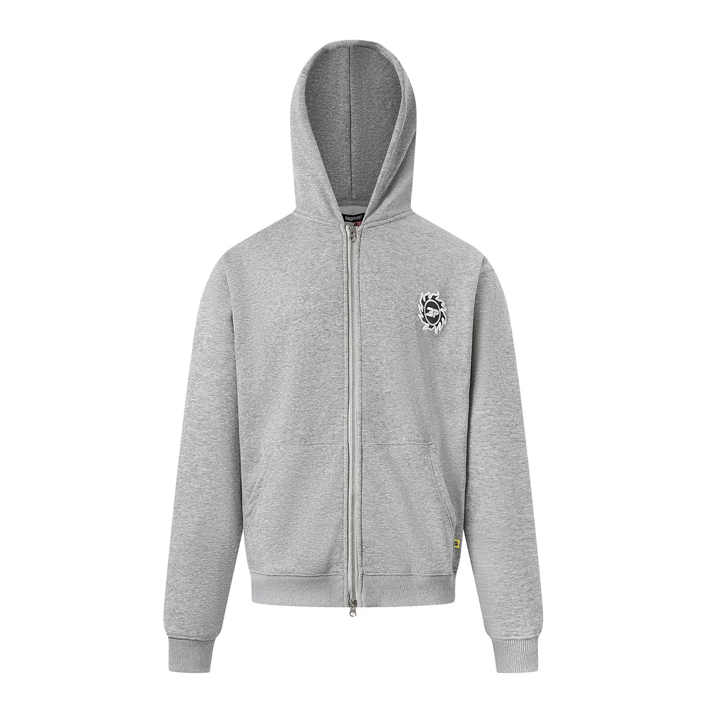 Broken Planet American High Street Trendy Brand Autumn/Winter Sports and Leisure Loose Velvet Cardigan Hoodie Fog (8)