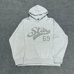 Broken Planet Star 69 Pearl Detail Graphic Hoodie (3 Colors)
