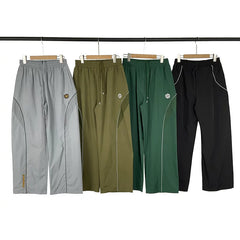 Broken Planet Pants American High Street Trendy Brand Letter Logo Embroidered Loose Woven Straight Pants